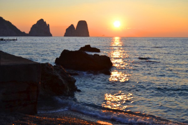 foto capri, pavarotti alba