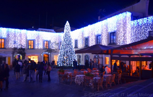 capri foto natale piazza