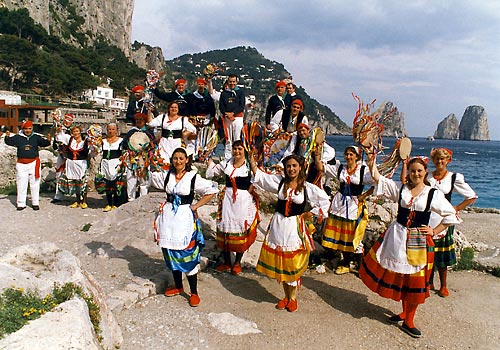 banda folkloristica scialapopolo capri