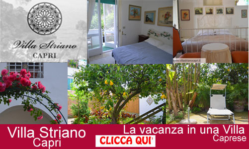 Villa Striano vacanze a capri