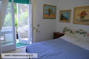 villa striano capri camere