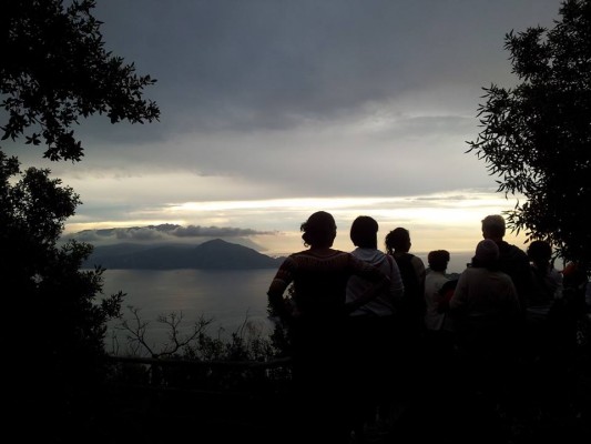 alba castello barbararossa foto di Kaire Arte Capri