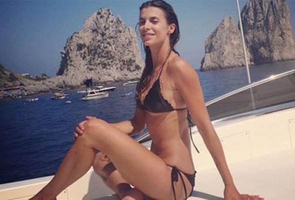 elisabetta canalis capri
