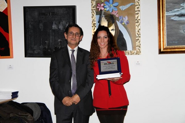 Le opere dell’ artista caprese Sonia Vinaccia premiate nel corso della manifestazione  “Arte e Illegalità “ tenutasi a Palermo