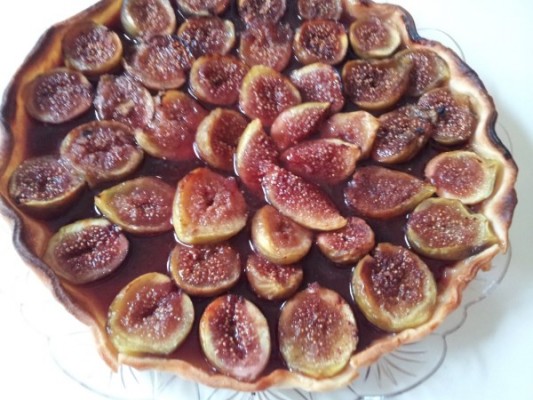 crostata fichi cioccolato