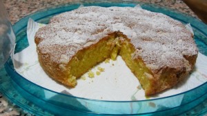 torta caprese limone