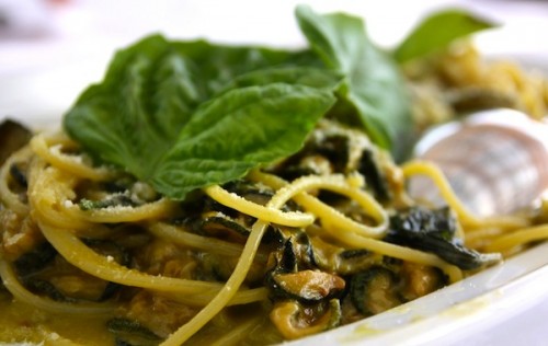 linguine zucchine e fiorilli