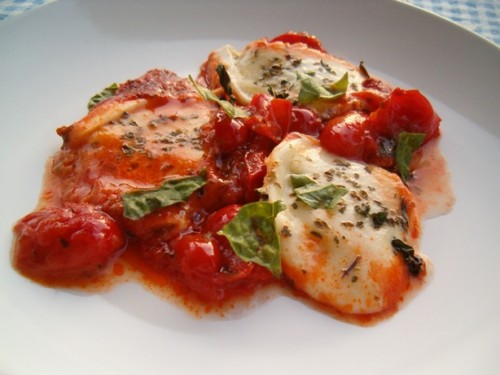 mozzarella pizzaiola