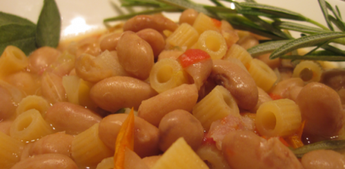 spolichini pasta fagioli