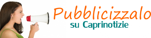 pubblicizzalo su Caprinotizie