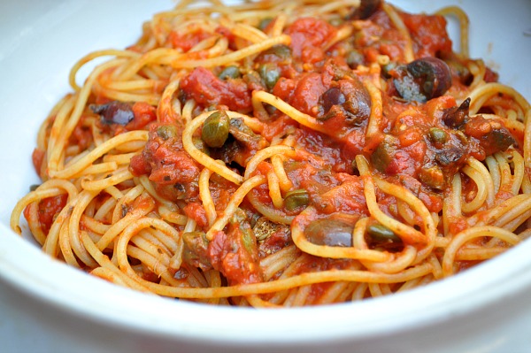 spaghetti alla puttanesca