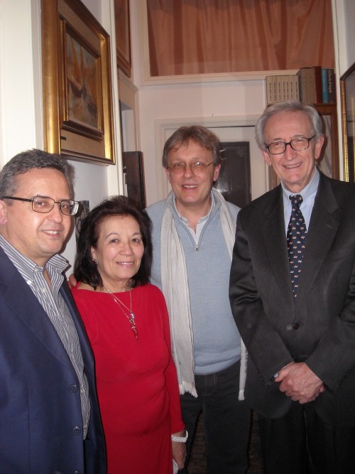 Enzo, Clara, Sergio e Mimmo Liguoro