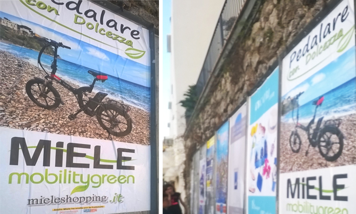 miele pubblicità capri