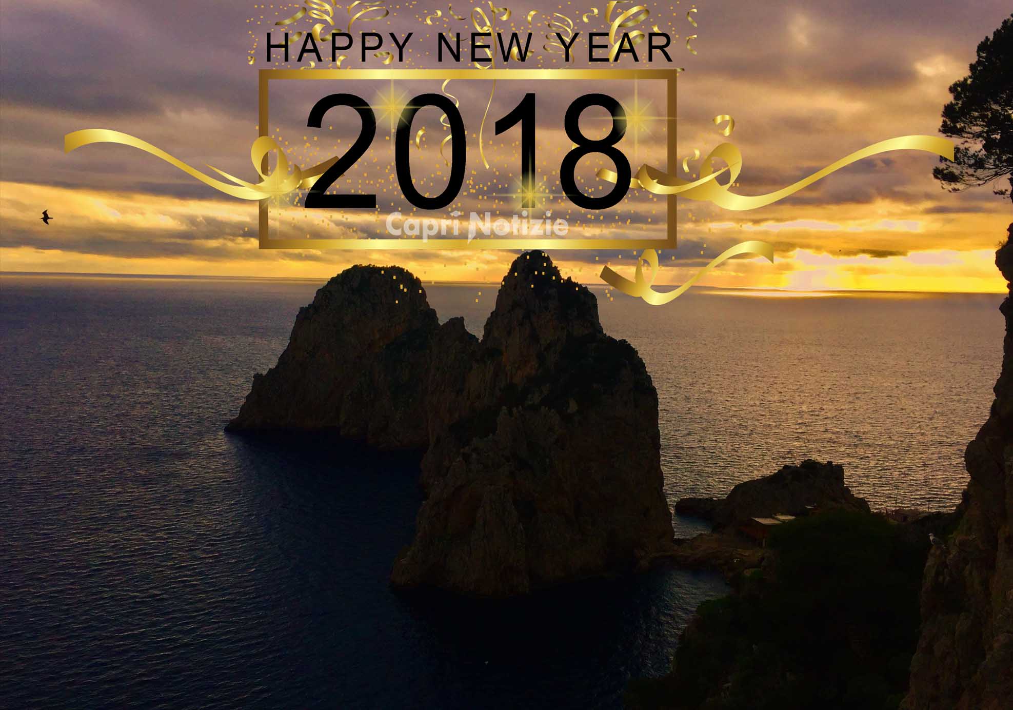 capodanno capri 2018 happy new year 2018 Capri Island