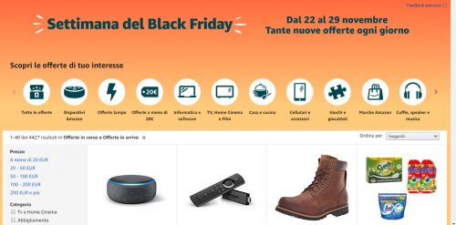 scarpe calcetto black friday
