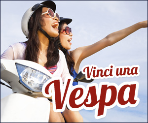 Vuoi vincere una vespa piaggio?