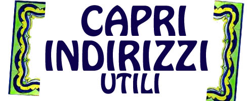 CAPRI INDIRIZZI UTILI