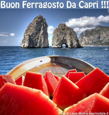 capri ferragosto card summer