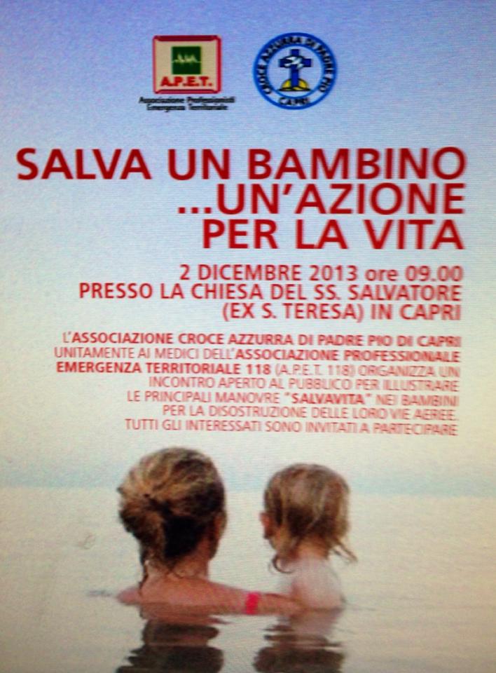 salva un bambino