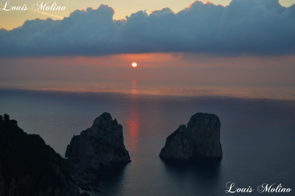 foto di Capri faraglioni tragara punta cannone anacapri photo