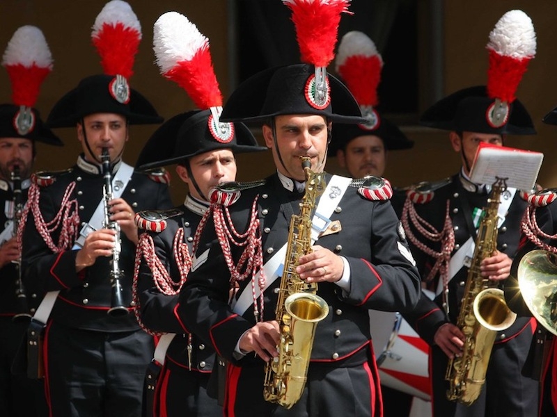 fanfare carabinieri capri