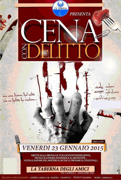 cena delitto