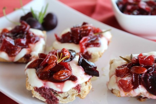 crostini ciliegie