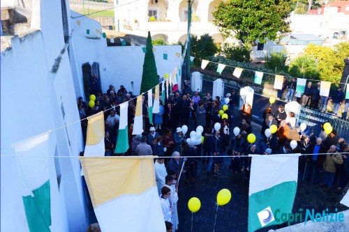 Capri inaugurazione campanile marina grande 1