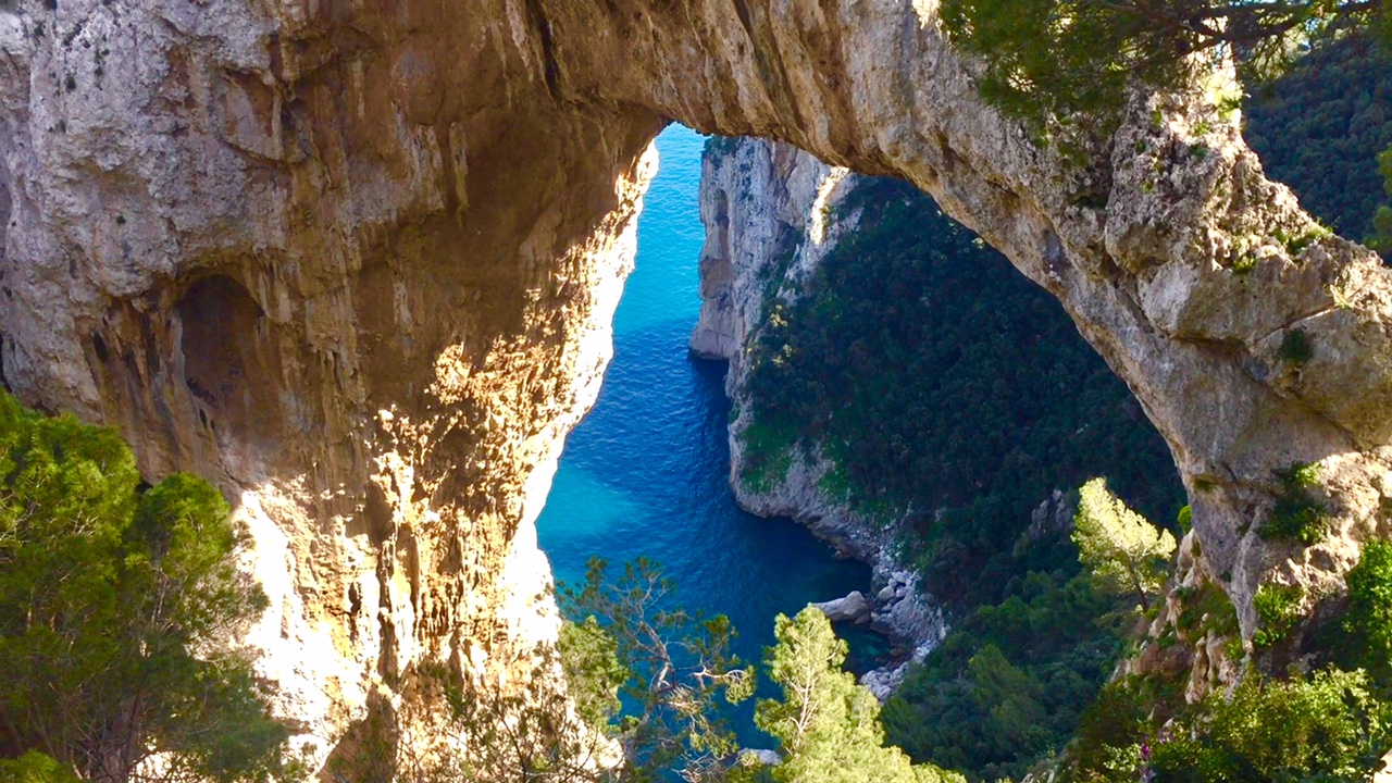 arco naturale capri video
