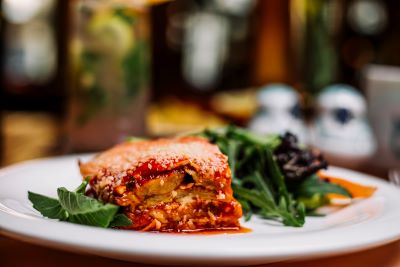 parmigiana di melanzane grigliate