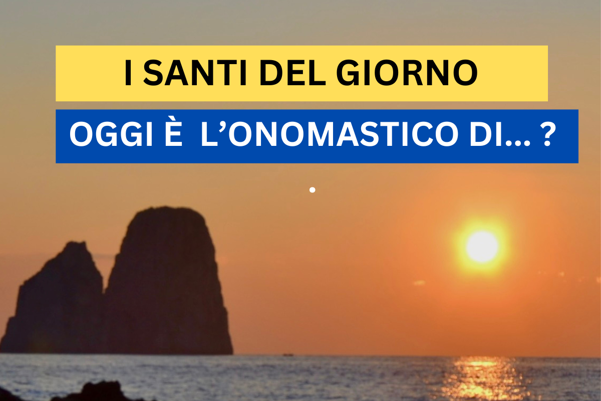 immagine del santo di oggi