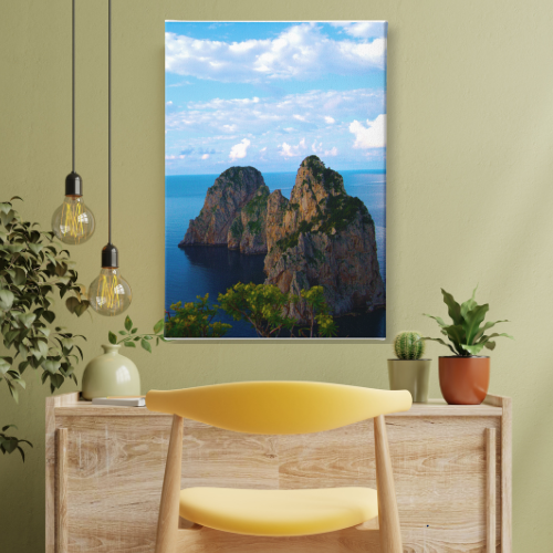 Tele per Soggiorno tele soggiorno di Capri