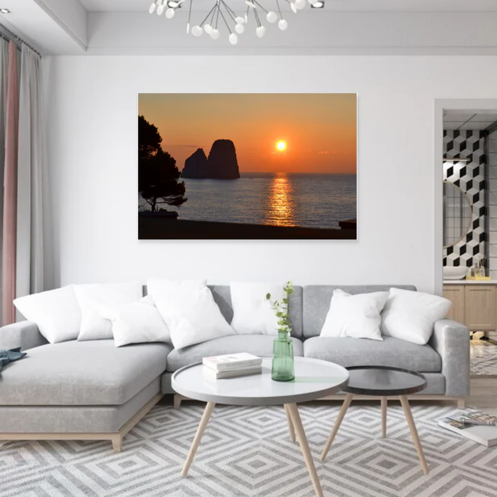Foto su Tela di Capri come sceglierle